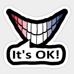 It's OK Sticker